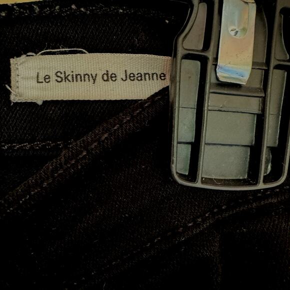 Frame Denim Le Skinny de Jeanne Film Noir - Picture 6 of 14